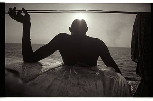 Fishermen and seaweed workers. Zanzibar Tanzania. Africa